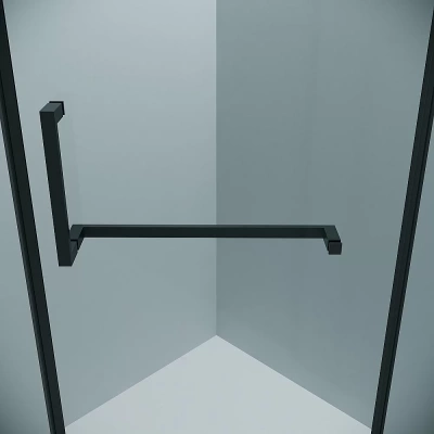 Душевой уголок Grossman Pragma 302.K33.03.9090.21.00 90x90 профиль черный матовый/стекло прозрачное
