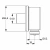 Подключение для шланга Ideal Standard Idealrain B9448AA