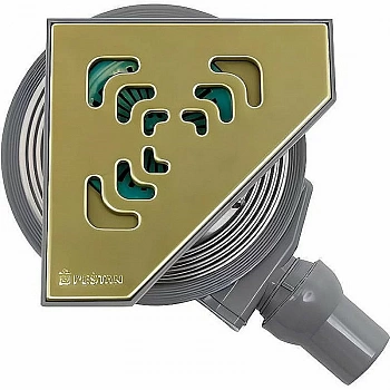 Душевой трап Pestan Confluo Standard 13000127 золото