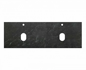Столешница BelBagno KEP-120-2-MNO черный матовый мрамор