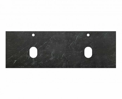 Столешница BelBagno KEP-140-2-MNO черный матовый мрамор