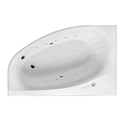Ванна акриловая Excellent Kameleon NANO WAEX.KML17.NANO.GL 170х110 белая с гидромассажем