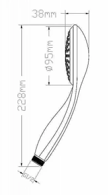 Душевая лейка D&K DC1101701