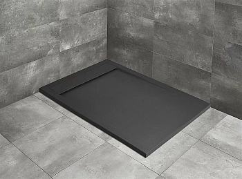 Душевой поддон Radaway Teos F antracite HTF15090-64 150x90 серый