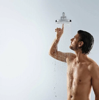 Верхний душ Hansgrohe Croma Select E 180 2jet Белый 26524400