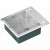 Мойка кухонная Zorg Inox Glass GL-6051 Белая