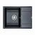 Мойка кухонная Paulmark Weimar PM216550-BLM Черная