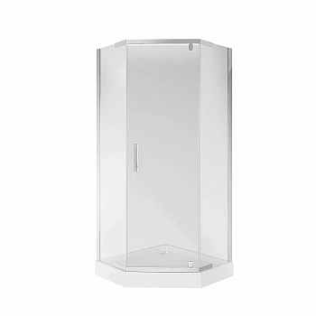 Душевой уголок Niagara Eco NG-010-14D 100х100 0101422D профиль хром/стекло прозрачное