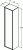Шкаф-пенал Ideal Standard Connect Air E0832B2 40 белый глянцевый