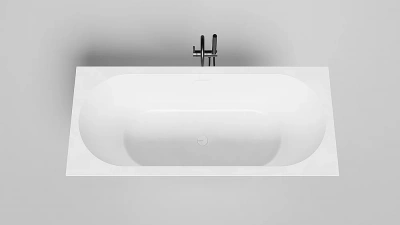 Ванна Salini Ornella AXIS Kit S-Sense 170x75 103513G белая глянцевая