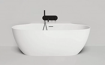 Ванна Salini Alda Wall 170х90 101915G белая глянцевая