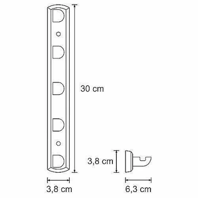 Крючок WasserKRAFT Kammel K-8375
