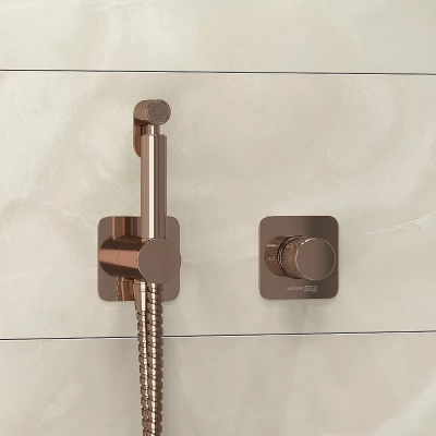 Гигиенический душ WasserKraft Paar A8851.290.292.335 розовое золото