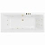 Ванна акриловая EXCELLENT Pryzmat SMART WAEX.PRY18.SMART.GL 180x80 белая с гидромассажем