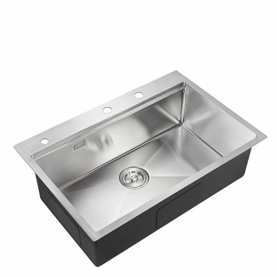 Мойка кухонная Milacio Denia 75 Steel MC.77420 нержавеющая сталь
