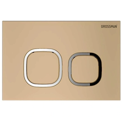 Кнопка для инсталляции Grossman Cosmo 700.K31.02.310.310 золото матовое