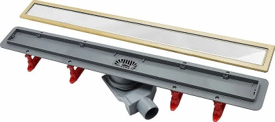 Душевой трап Pestan Confluo Premium Line White Glass Gold 300