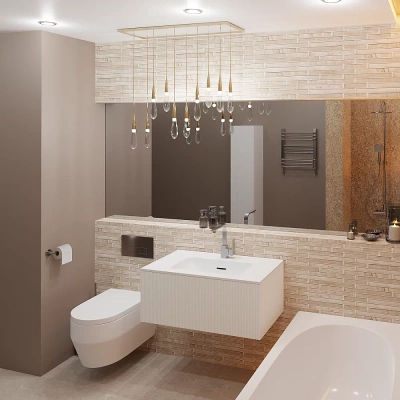 Тумба с раковиной LA FENICE TERRA Bianca 80 белая