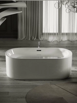 Акриловая ванна Sancos Fiori 170х80 FB04 белая