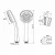 Душевой гарнитур Iddis Optima Home 0011F00i16