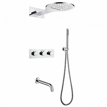 Душевая система Abber WASSER KREIS AF8150 хром