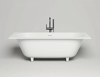 Ванна Salini ORNELLA AXIS S-Stone 190x90 белая матовая