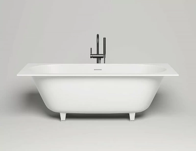 Ванна Salini ORNELLA AXIS S-Stone 190x90 белая матовая