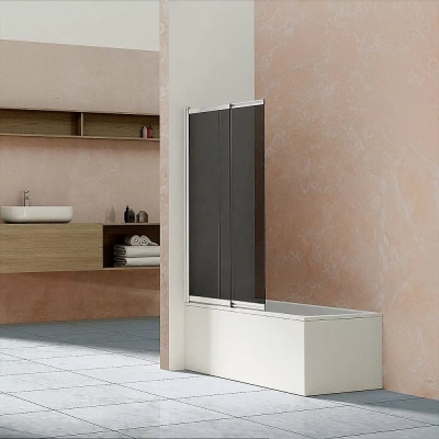 Шторка на ванну Vincea VSB-1E100CG 100x145
