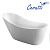 Ванна акриловая CeruttiSpa GLORIA 170x75 белая