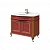 Тумба с раковиной Caprigo со столешницей Caprigo Vivo 100 красная