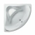 Ванна акриловая Koller Pool Tera 135x135 TERA135х135 белая