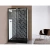 Душевая кабина Esbano Elegancia ESB-1280CKR 120x80 стекло прозрачное/профиль черный