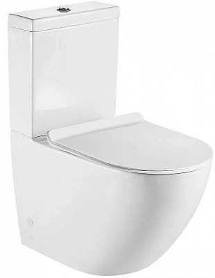 Унитаз напольный BelBagno AMANDA безободковый, с бачком