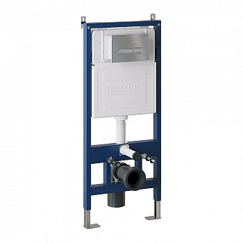 Инсталляция для унитаза Grossman Pragma 97.03.110 с кнопкой хром матовый