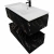 Нижняя тумба Cezares SLIDER-1000-1C-PI-NF-P черный фьюжн