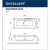 Ванна акриловая Excellent Aquaria Lux Slim SMART WAEX.AQU18S.SMART.GL 180x80 белая с гидромассажем