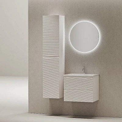 Тумба с раковиной Sancos Folk 60 FL60W Bianco