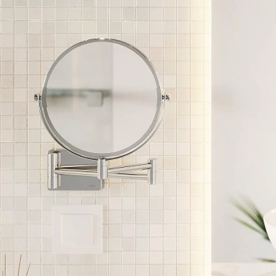 Зеркало косметическое Hansgrohe AddStoris 41791000 хром
