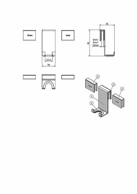 Крючок Langberger Accessories 76283-10-00