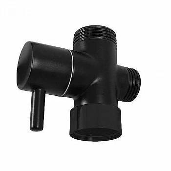 Дивертор Rav-Slezak MD0629CMAT черный матовый