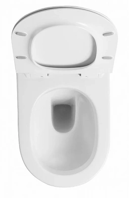 Унитаз Orange C07-200w с крышкой микролифт