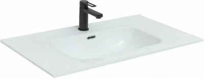 Тумба с раковиной LA FENICE TERRA Bianca 80 белая