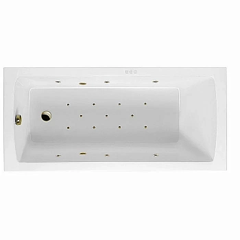 Ванна акриловая EXCELLENT Aquaria RELAX WAEX.AQU17.RELAX.BR 170x75 белая с гидромассажем