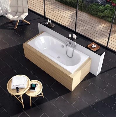 Ванна акриловая Excellent Oceana Slim WAEX.OCE18WHS 180x80 белая