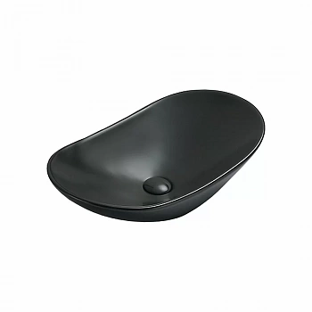 Раковина накладная Vincea 61,5 VBS-508MB черная матовая