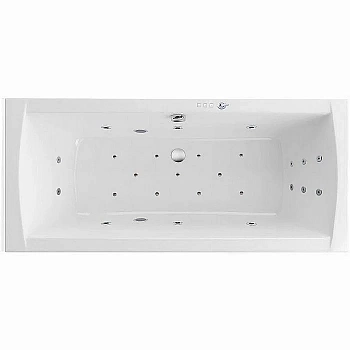 Ванна акриловая EXCELLENT Aquaria Lux ULTRA WAEX.AQU18.ULTRA.CR 180x80 белая с гидромассажем