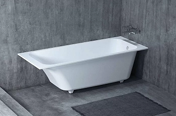 Ванна Salini Orlanda 102011M 170x70 белая матовая