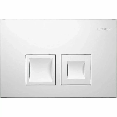 Кнопка для инсталляции Geberit Delta 50 альпийский белый