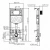 Инсталляция для унитаза WasserKraft Aller 10TLT.010.ME.BN01