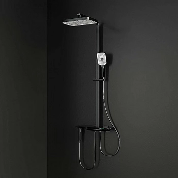 Душевая система RGW Shower Panels SP-35B 51140135-04 черная